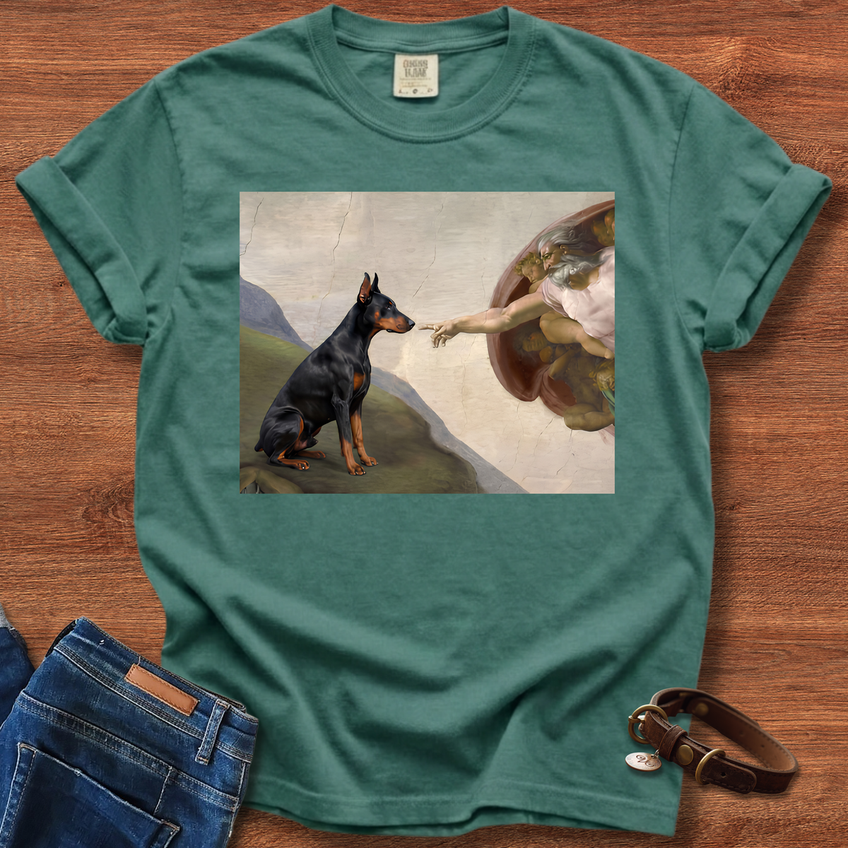 Doberman First Boop T-Shirt