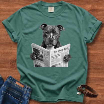 Pitty Reading - Pitbull Humor T-Shirt