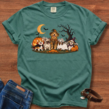 Boo Crew Two Halloween Dog T-Shirt