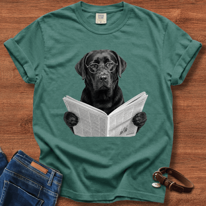 Labrador Retriever Reading T-Shirt