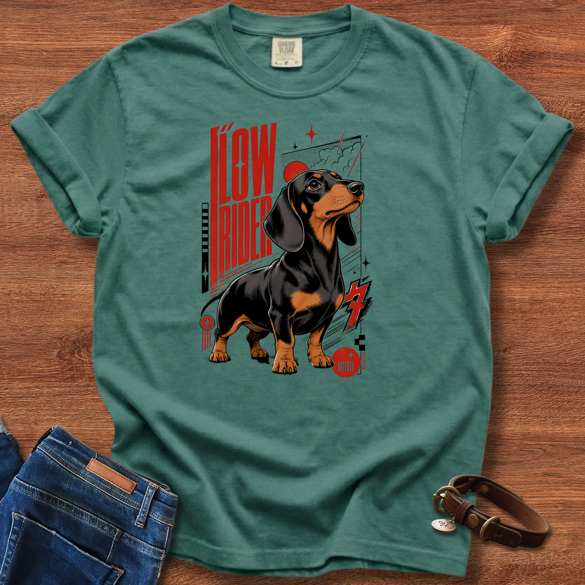 Dachshund Low Rider T-Shirt