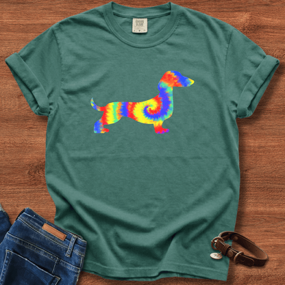 Tie-Dye Dachshund T-Shirt