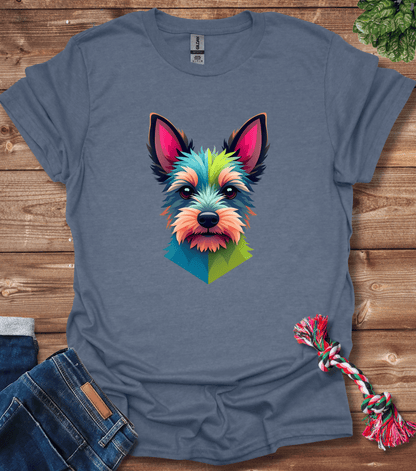 Yorkie Geometry T-Shirt