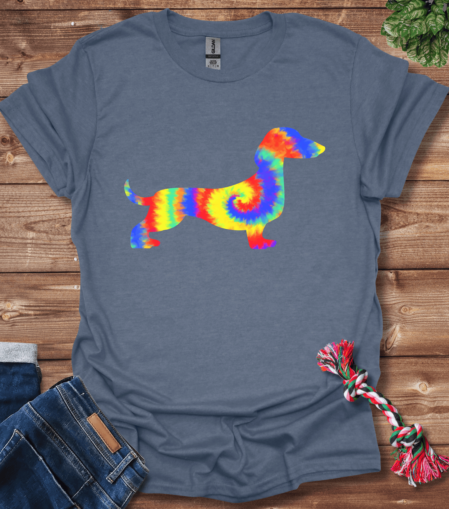 Dachshund Tie Dye T-Shirt