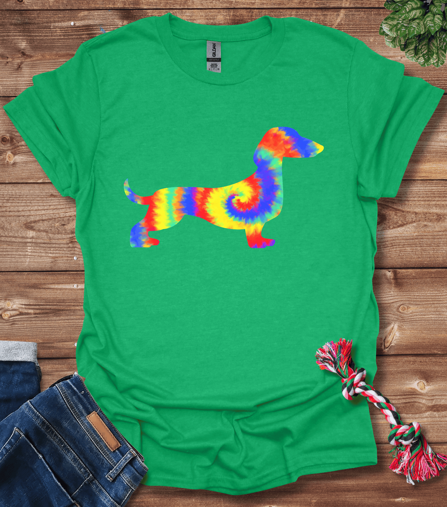 Dachshund Tie Dye T-Shirt