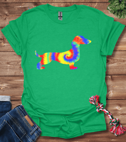 Dachshund Tie Dye T-Shirt