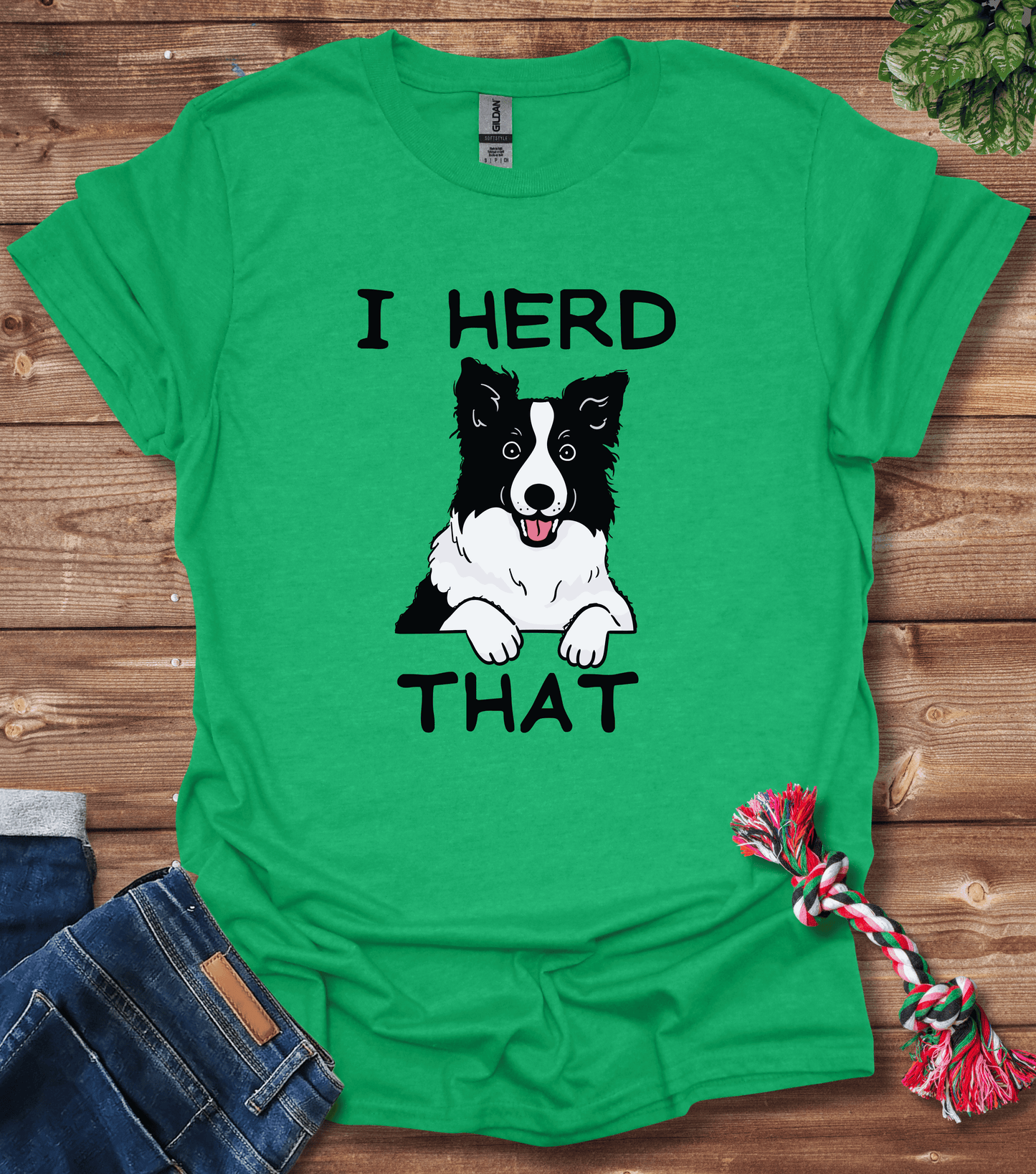 Border Collie - I Herd That T-Shirt