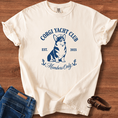 Corgi Yacht Club T-Shirt