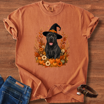 Cane Corso Halloween Witch Dog T-Shirt