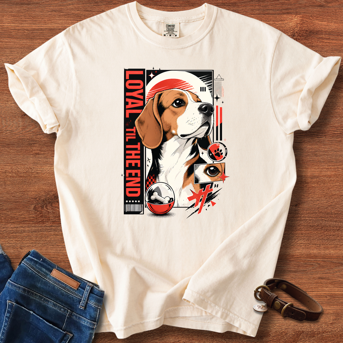 Loyal Beagle Manga T-Shirt