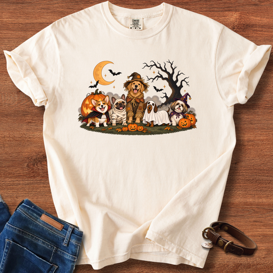 Boo Crew Two Halloween Dog T-Shirt