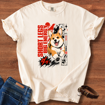 Corgi Energy Manga T-Shirt