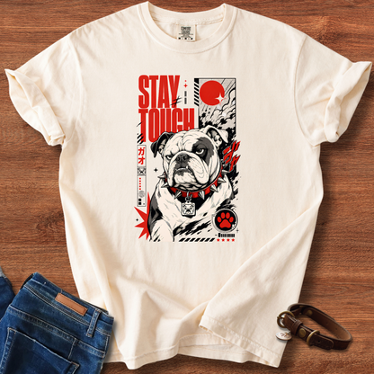 Bulldog Stay Tough Manga T-Shirt