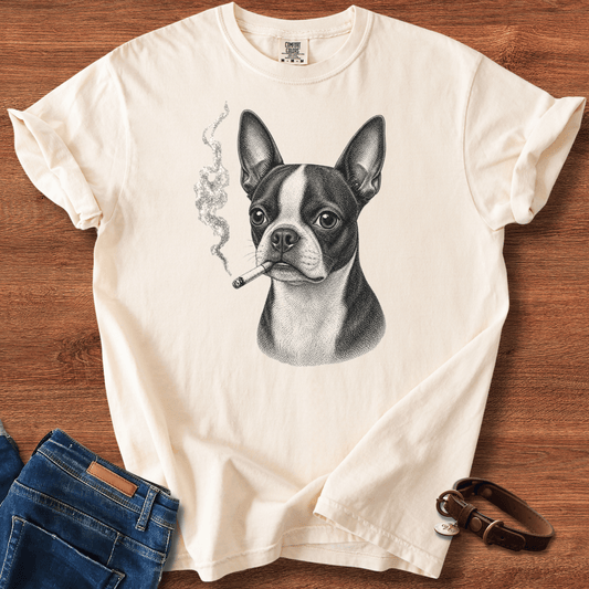 Boston Terrier Smoke T-Shirt