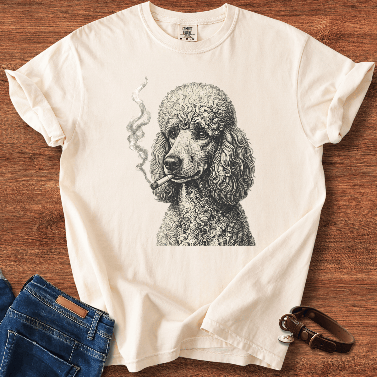 Poodle Smoke T-Shirt