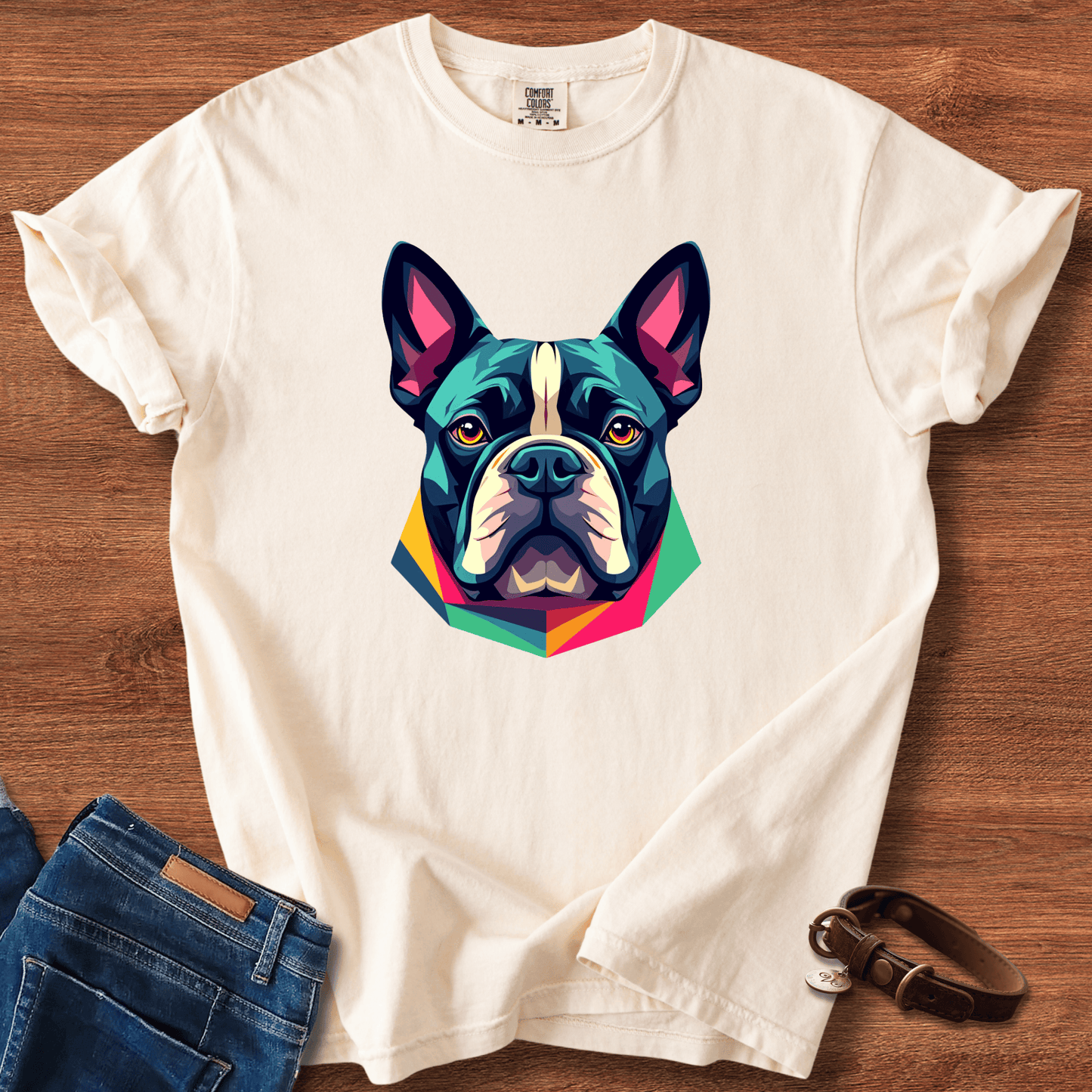 Neon Bulldog T-Shirt