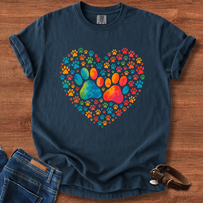 Heart Full Of Paws T-Shirt