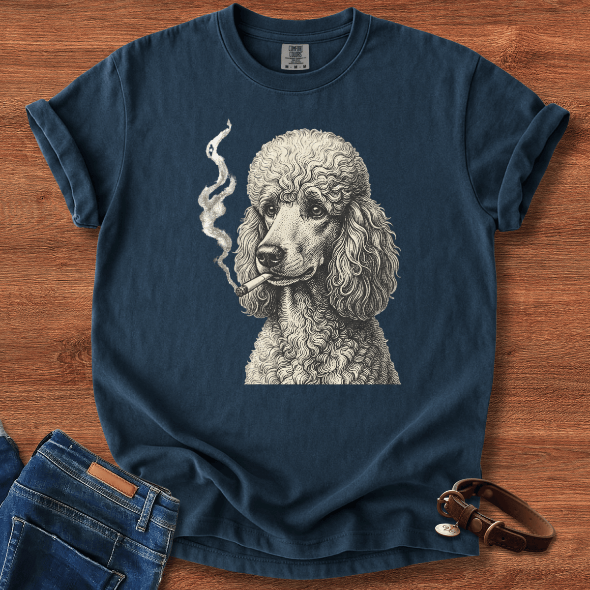 Poodle Smoke T-Shirt