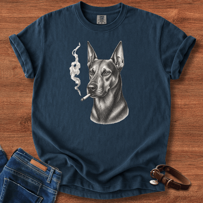 Doberman Shepherd Smoke T-Shirt