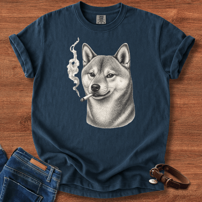 Akita Inu Smoke T-Shirt