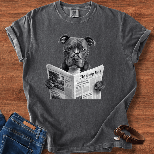 Pitty Reading - Pitbull Humor T-Shirt