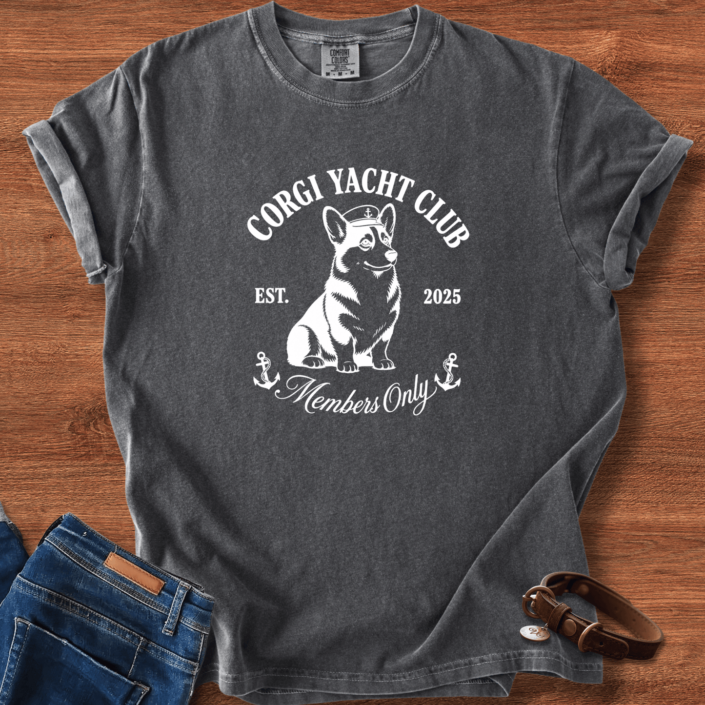 Corgi Yacht Club T-Shirt