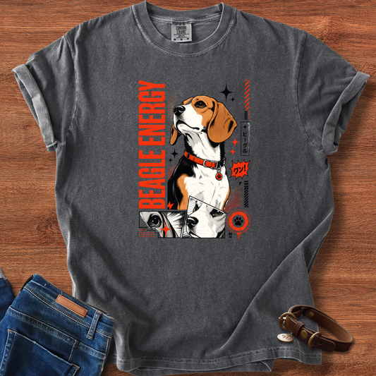 Beagle Energy Manga T-Shirt