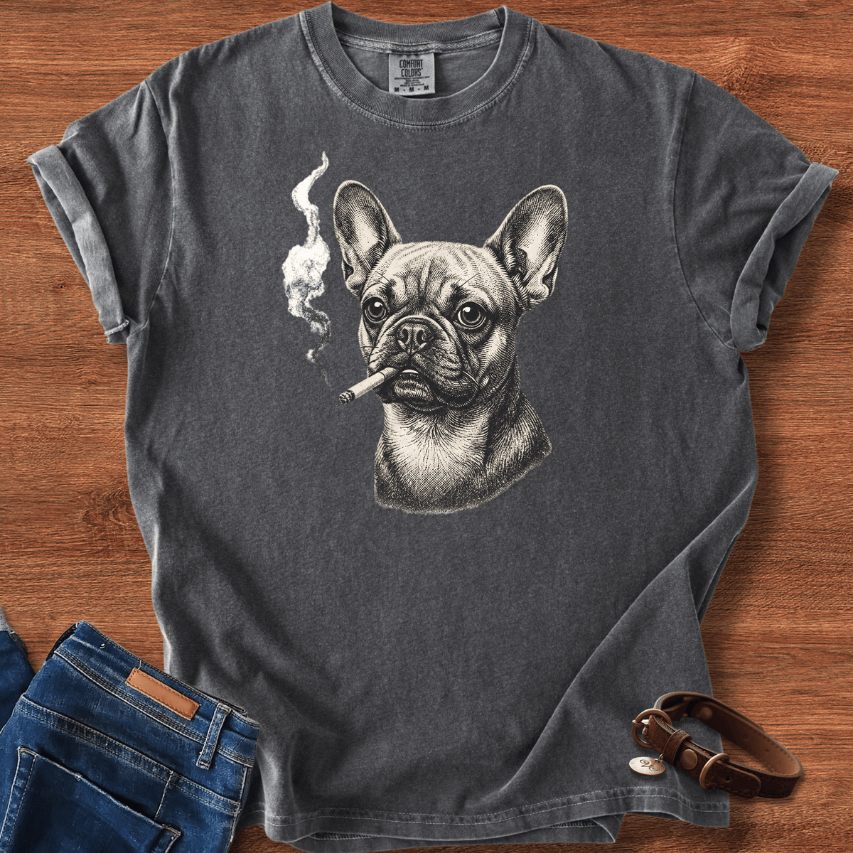 Frenchie Smoke T-Shirt
