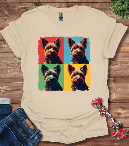 Colorful Yorkie T-Shirt