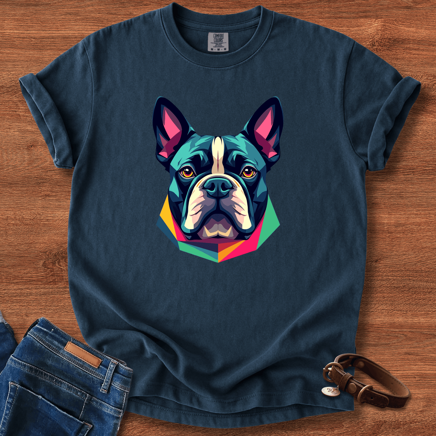 Neon Bulldog T-Shirt
