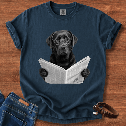 Labrador Retriever Reading T-Shirt