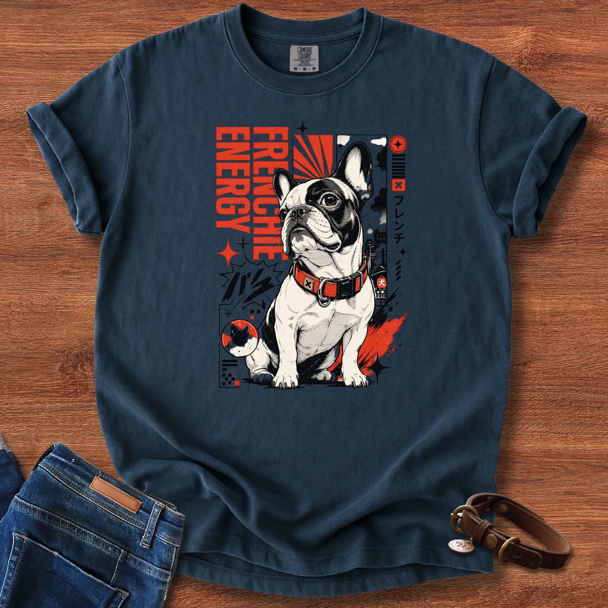 Frenchie Manga Energy T-Shirt