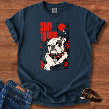 Bulldog Stay Tough Manga T-Shirt