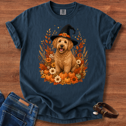 Dachshund Halloween Witch T-Shirt