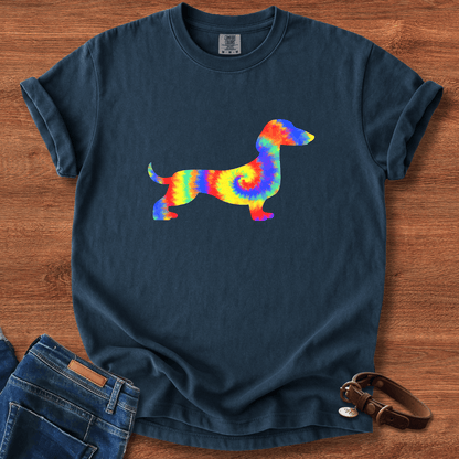 Tie-Dye Dachshund T-Shirt