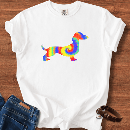 Tie-Dye Dachshund T-Shirt