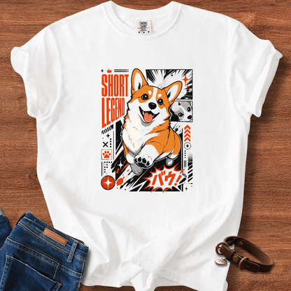 Corgi Short Legs Manga T-Shirt