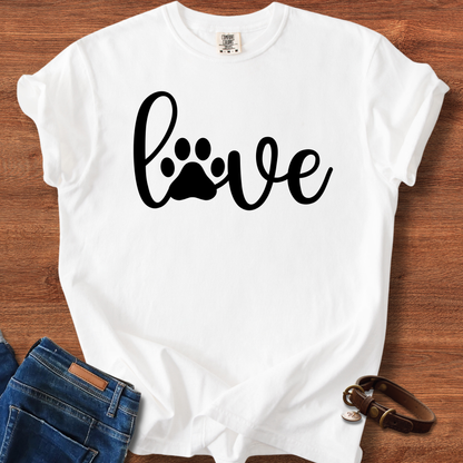 Love With A Paw T-Shirt