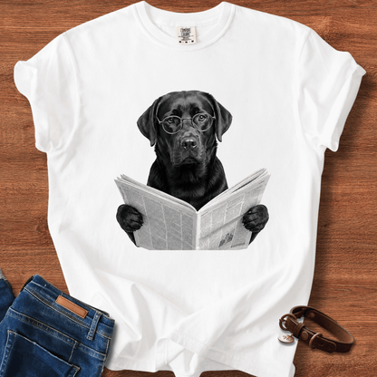 Labrador Retriever Reading T-Shirt