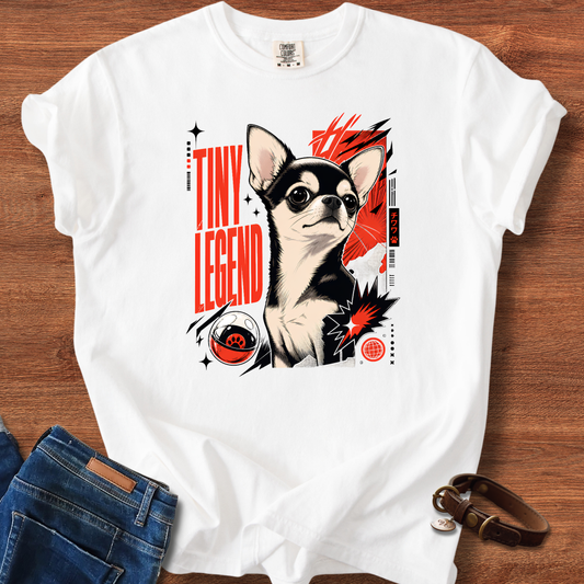 Chihuahua Tiny Energy Manga T-Shirt