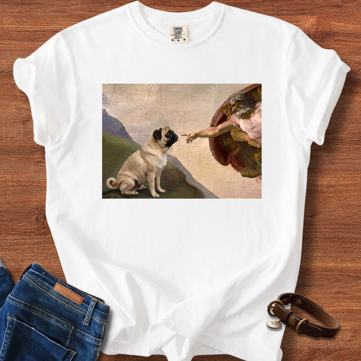 Pug First Boop T-Shirt