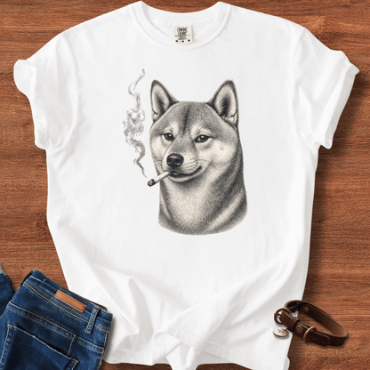 Akita Inu Smoke T-Shirt