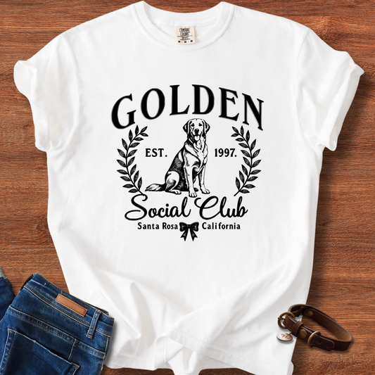 Golden Social Club T-Shirt