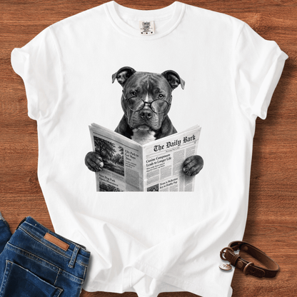 Pitty Reading - Pitbull Humor T-Shirt