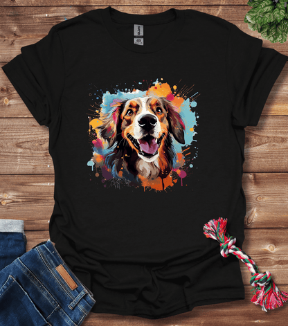 Color Splash Dog -Third T-Shirt