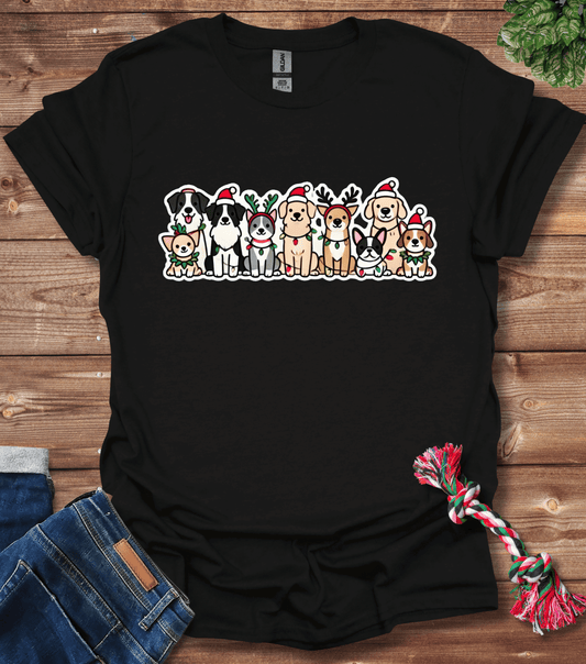 Christmas Dogs T-Shirt