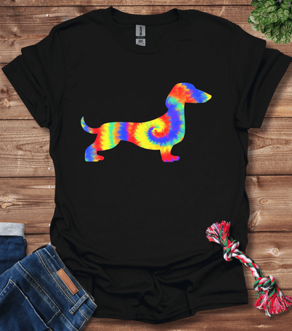 Dachshund Tie Dye T-Shirt