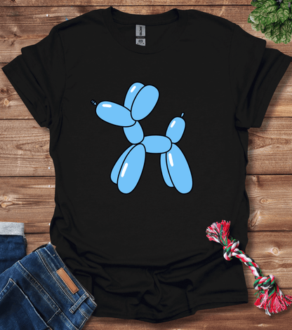 Blue Ballon Dog T-Shirt