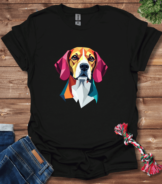 Geometric Beagle T-Shirt