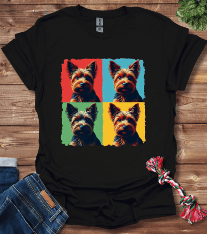 Colorful Yorkie T-Shirt